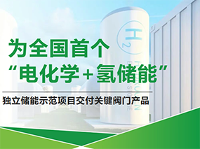 良固閥門服務(wù)全國首個“電化學+氫儲能”示范項目Serving China’s First‘Electrochemical+Hydrogen Energy Storage’Demo Project